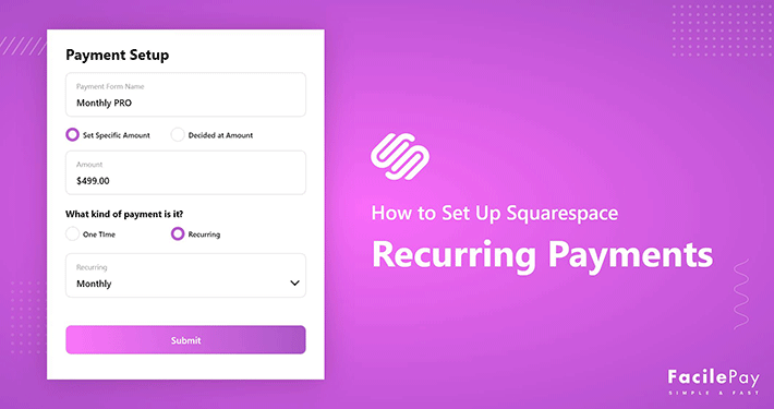 How to Set Up Squarespace Recurring Payments